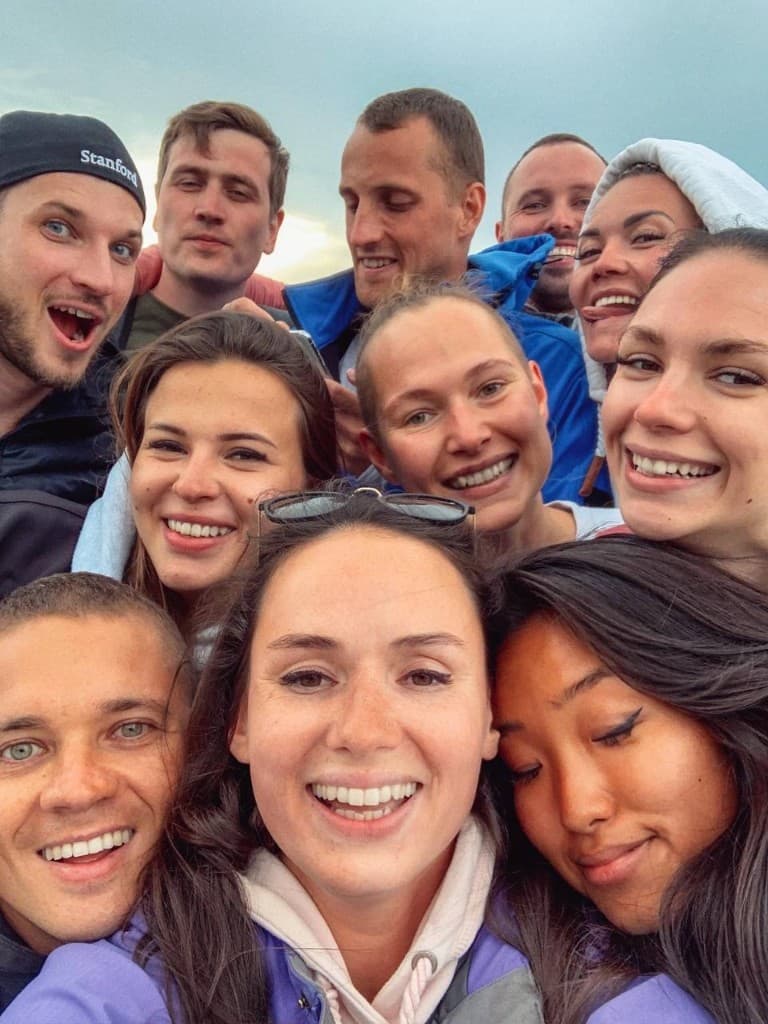 Photo · our aviator family — faces of the camp group