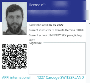 International APPI pilot license earned at the camp